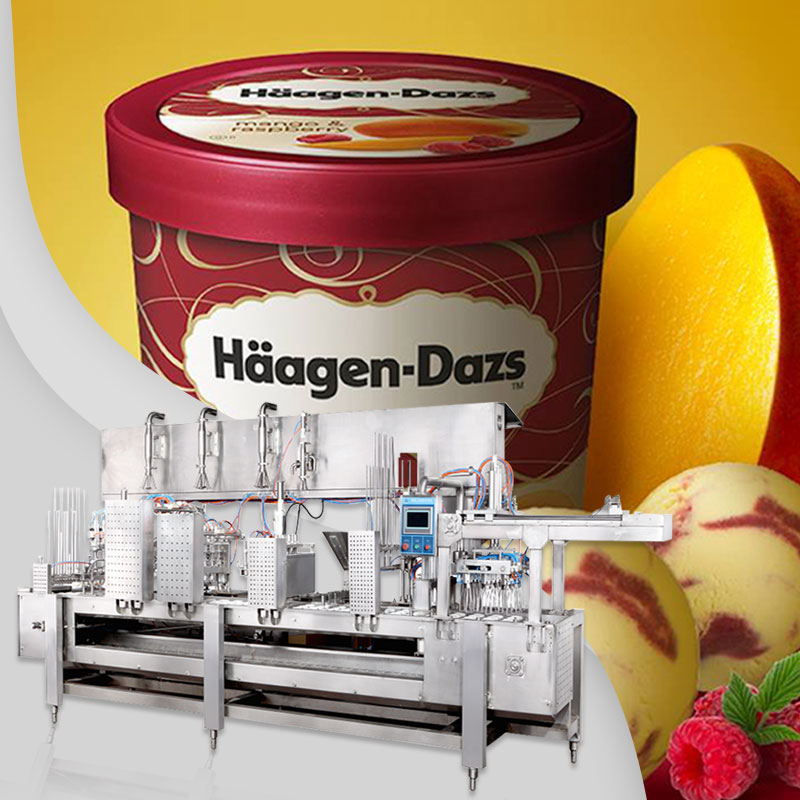 La máquina expendedora de helados es una tendencia importante del desarrollo comercial.