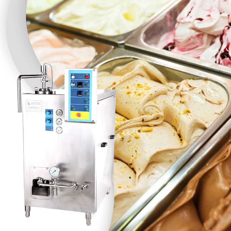 Dos precauciones de la línea de producción automática de helados.